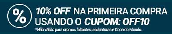 10% OFF com cupom OFF10